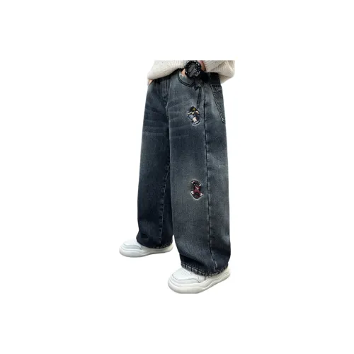 RINDU Джинсы Зимний Темно-синий Синий Подростки