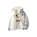 Серый High-Loft Утолщенный Термический 90% Утиный Пух