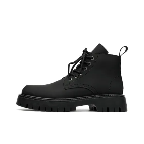 LAORENTOU Короткий Модный Мартинсы Мужской