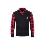 Флисовая подкладка, черного цвета