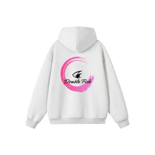Двойная рыба Унисекс Свитшоты