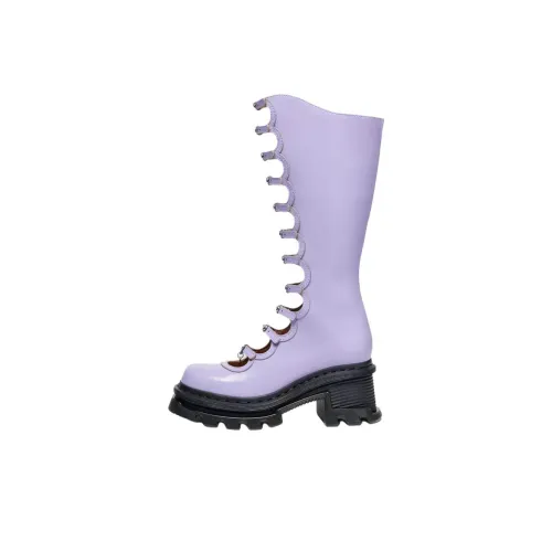 MARC JACOBS x Dr.Martens Kiki Колено Высокие сапоги Женские Фиолетовый