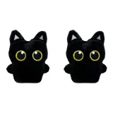 Милый черный котенок - 2 шт