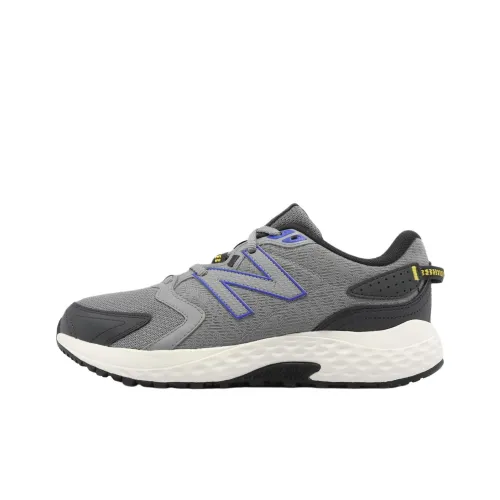 New Balance NB 410 V7 Устойчивые к истиранию Дышащие Беговые кроссовки Мужские Серые