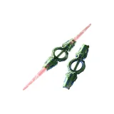 Пламя Спираль Двойной-Лезвие Меч [Сияющий Зеленый]