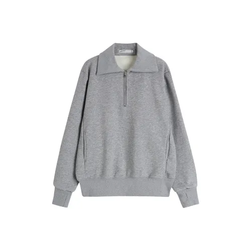 XINTATA Серый Свитшот с флисовой подкладкой женские свитшоты