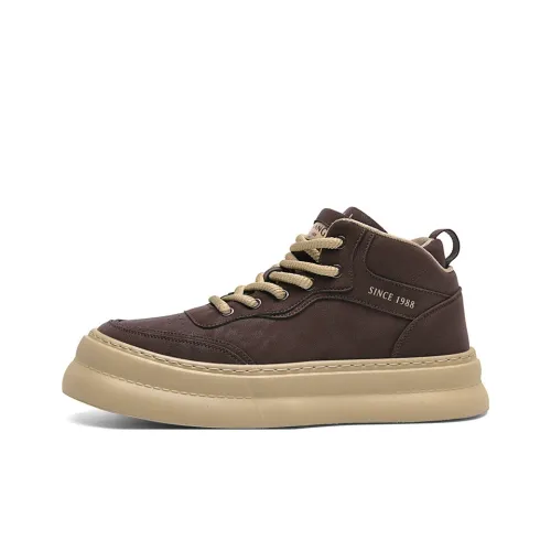 AOKANG Износостойкий Легкий MID Топ Кроссовки для скейтбординга Мужские