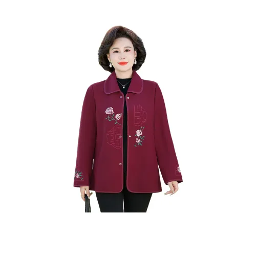 SHUHAOBAI Женские Средний Aged Пожилой Топы