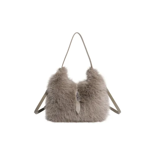 HACIN Artificial Fur Bag Women's Multicolor