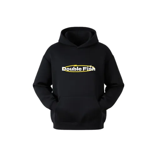 Двойная рыба Унисекс Свитшоты