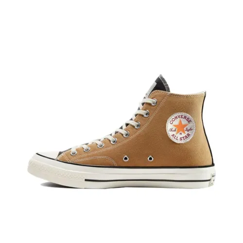 Carhartt WIP x Конверс 1970s Renew Chuck High Топ Кеды Унисекс Коричневый