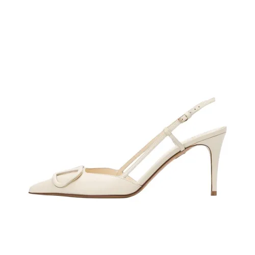 Valentino Vlogo Узкий каблук Высокие каблуки Женские Белые