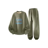 [2 пачки] Серый горошек зеленый + Серый зеленый (Ma Happy Typography)