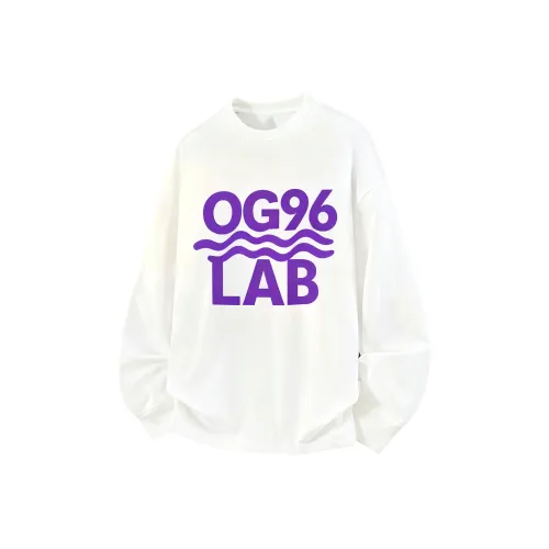 OG96 LAB Белый Унисекс T-рубашки