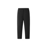 Чёрный, прямой крой