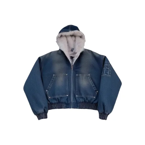 GDRG Темно-синий Унисекс Куртки