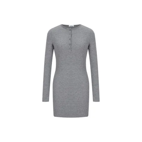 MOSES QUEEN Длинное платье с длинными рукавами женское