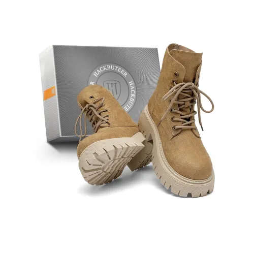 HACKBUTEER Ankle Длина (размер в длину) Мартин Boot Men's Box Включено