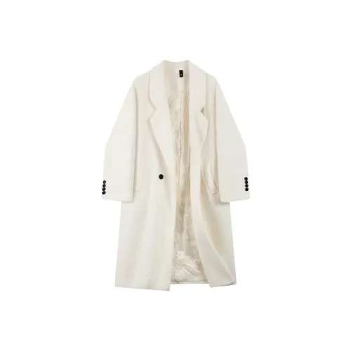 GULIANFEI Белый Пуховые куртки Женские Пальто