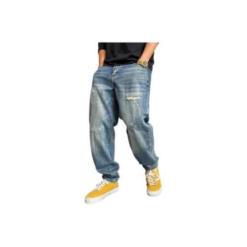 METE WHALE MT Blue Classic Timeless Unisex Jeans