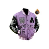 [Vibe Ограниченный] Фиолетовый Утолщенный Утеплённый