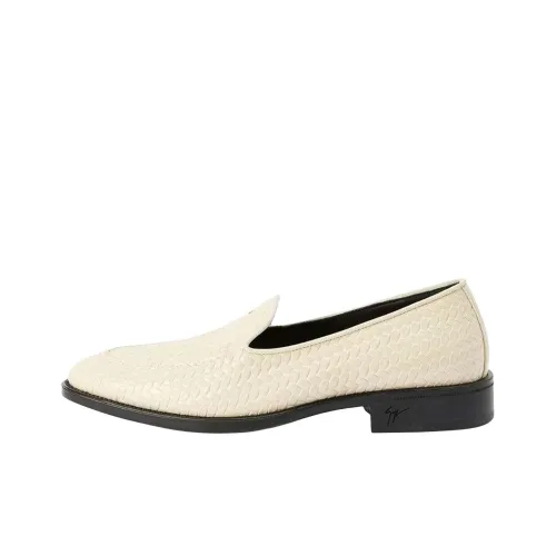 Giuseppe Zanotti GZ Renaud Лоферы Мужской Экрю