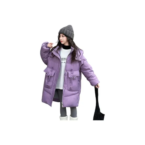 CAMKIDS Фиолетовый Школьный возраст Утеплённые куртки