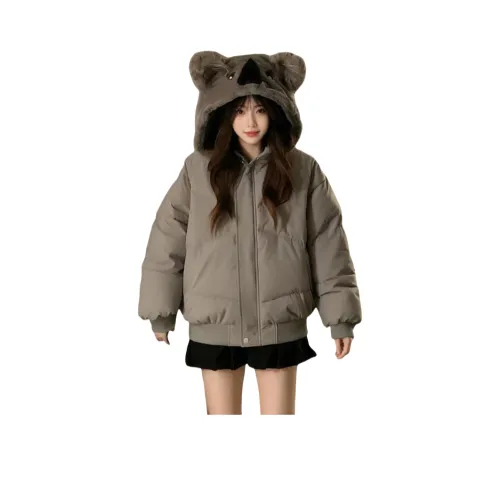 ZEKIKO STUDIO Хлопковый пуховик женский