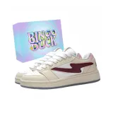 Бежевый Красный + Эксклюзивная обувь Коробка