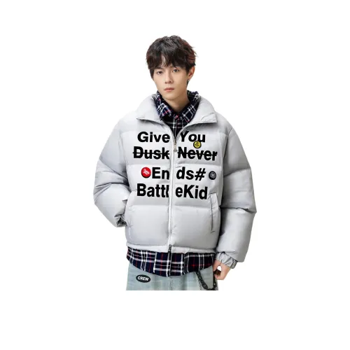 WUHA CREW Серый Унисекс Пуховики