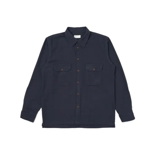 Universal Works SID Фланель CPO Рубашка Мужская