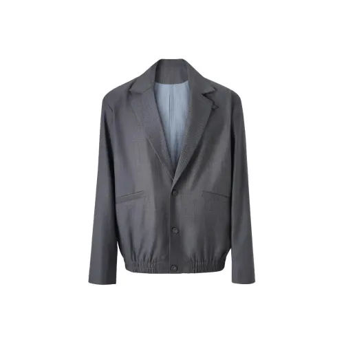 SEE ALSO Серый топ Унисекс Бизнес-костюмы