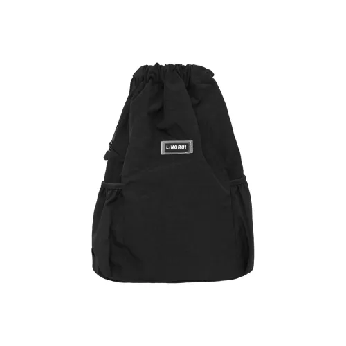 MOK Nylon Backpack Unisex Black Khaki Green MOK Нейлон Рюкзак Унисекс Черный Хаки Зеленый