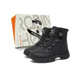 Черный с флисовой подкладкой