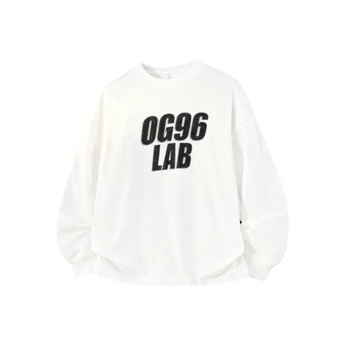 OG96 LAB Белый Унисекс T-рубашки