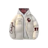 Шляпа цвета экрю в клетку