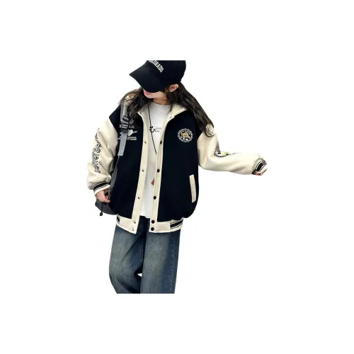 ABDT Черное пальто с подкладкой KIDS утеплённые куртки