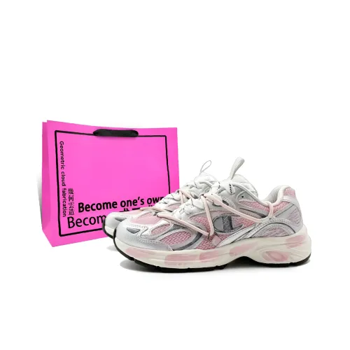 Champion Износостойкие и Легкие Низкие Кроссовки для Бега Унисекс Серый Розовый