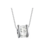 Кулон "Тонкая талия" [Серебряный]