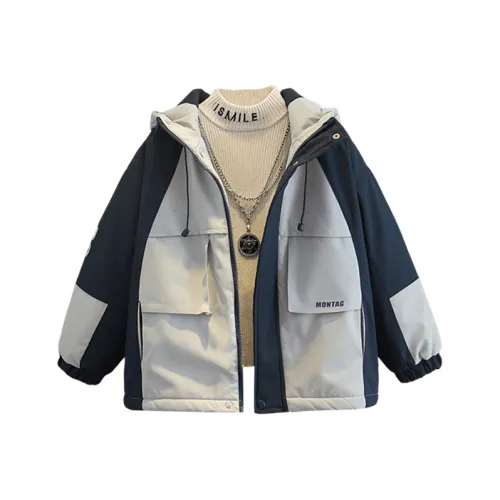 Lanza Повседневный PARKA Пальто Зимний Серый Бежевый Подростки