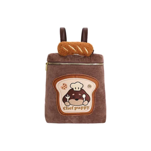 XINBAHE ПУ (полиуретан) Рюкзак Стандартный Женский Коричневый