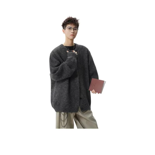 ONENINE34PM Черный Серый Мужской Трикотаж