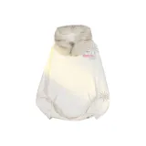 Белый мех, ожерелье с воротником