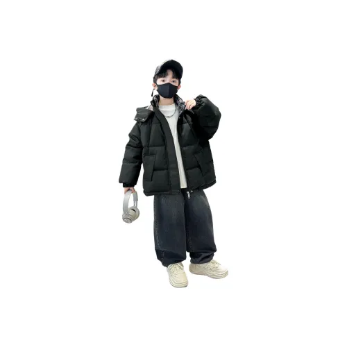 CAMKIDS Черный Школьный возраст Утеплённые куртки