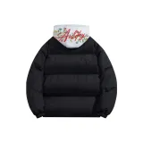 Чёрный Красный [Серый капюшон стиль для многослойной эстетики]