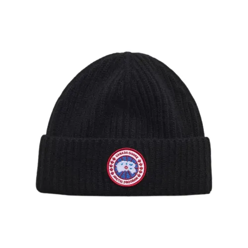 Canada Goose Мериносовая шерсть Шапки-бини Женские Черный