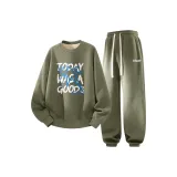 [2 пачки] Серый горошек зеленый + Серый зеленый (Ma Happy Typography)