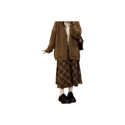 ORMY Женские Повседневные Длинные Юбки