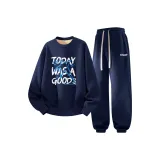 [2 пачки] Темно-синий + Темно-синий (Счастливая типография)