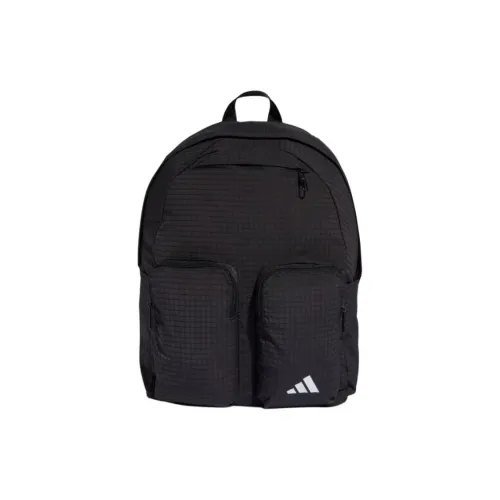 Adidas Campus Polyester Backpack Unisex Black